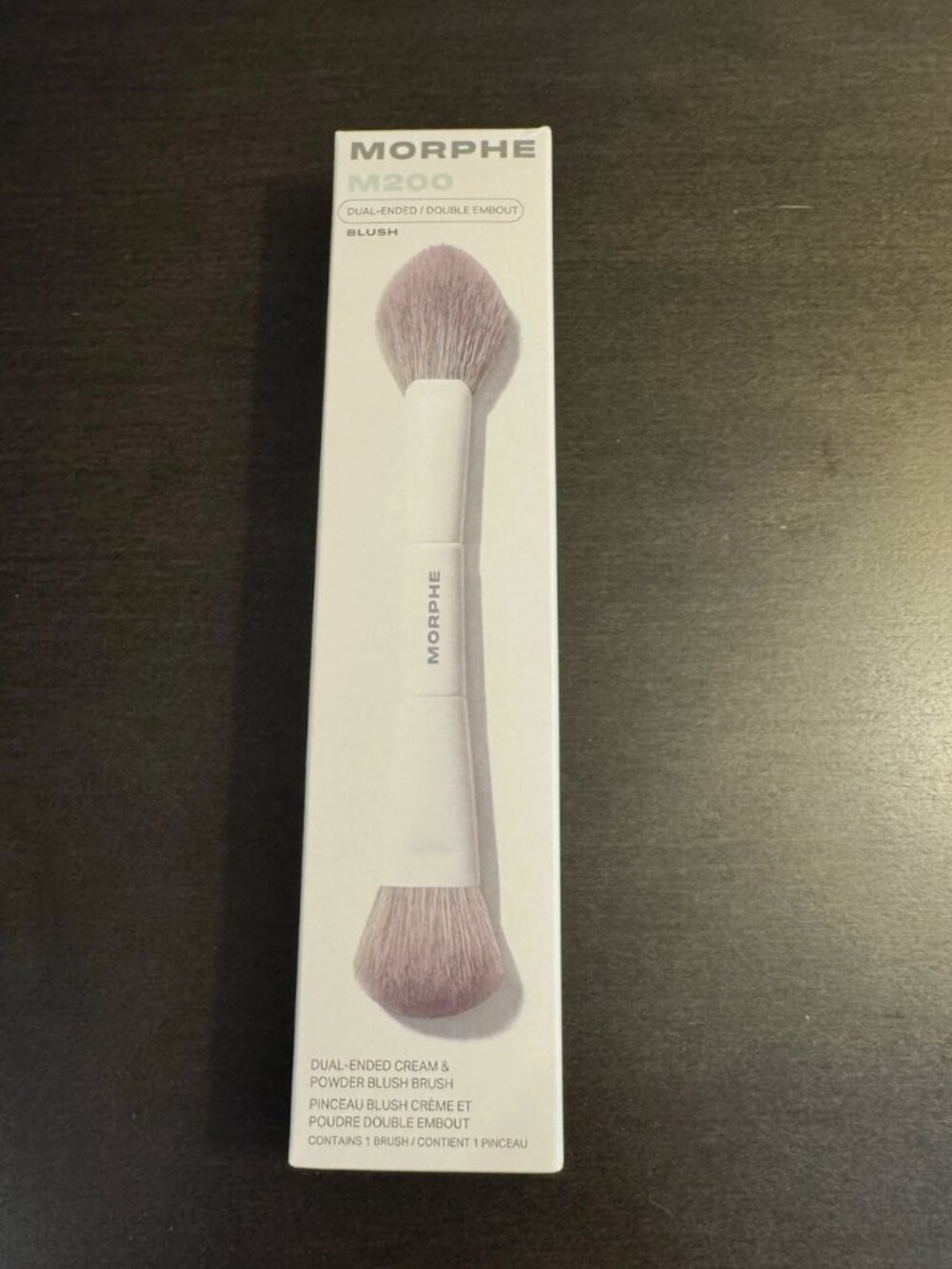 Morphe M200 Dual Ended Blush Brush Full Size NIB